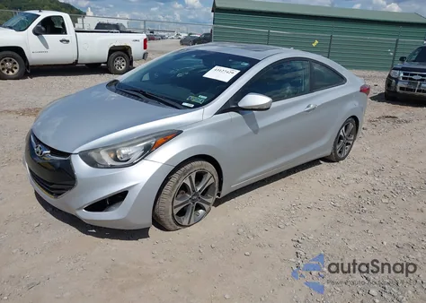 2014 Hyundai Elantra from USA, damaged, VIN KMHDH6AH8EU026598